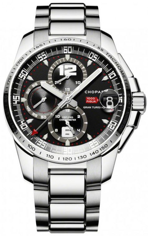 Chopard MILLE MIGLIA GRAN TURISMO XL CHRONO MENS Steel Watch 158459-3001